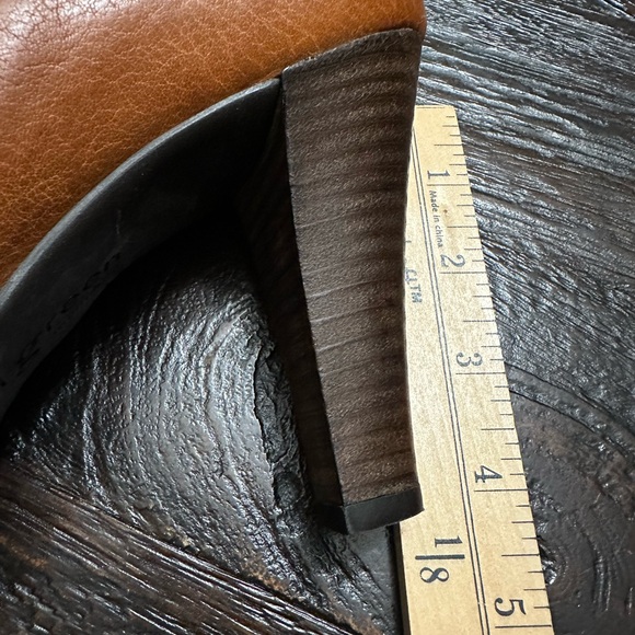 Paul Green Womens Leather Zip Up Ankle Boots Chestnut Brown Size 9 US / 6.5 UK - Picture 14 of 16